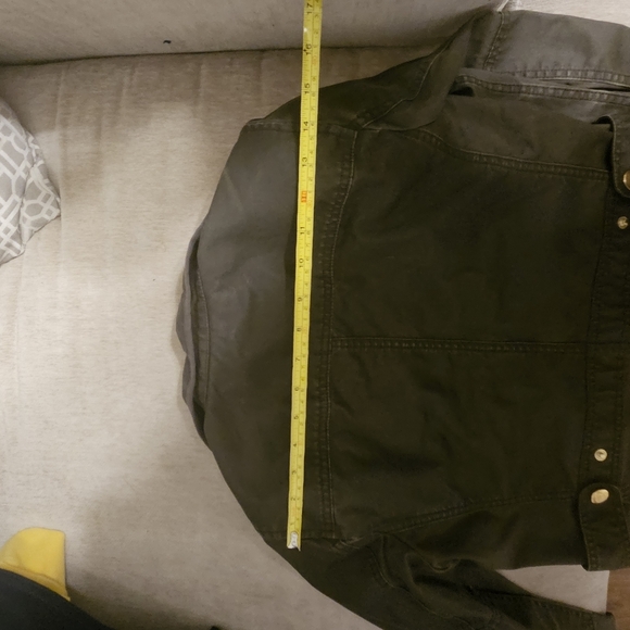 J. Crew Green Utility Jacket‎ with Structured Silhouette - Picture 2 of 6
